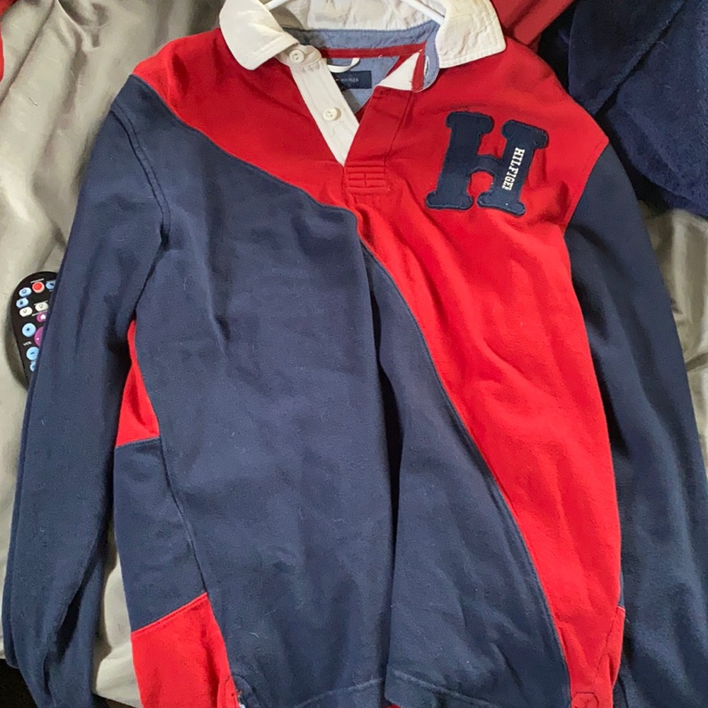 MENS small TOMMY HILFIGER LONG SLEEVE shirt